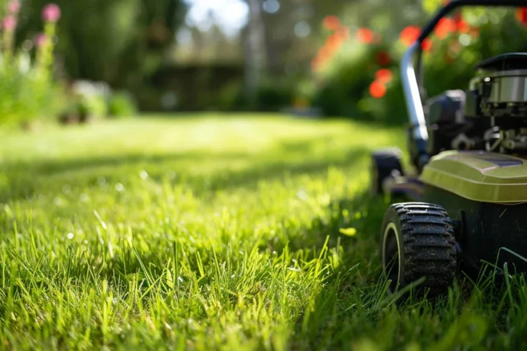 electric lawn mower with bag